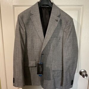 NWT Report Collection Men’s Houndstooth Pattern Sport Coat 40S
